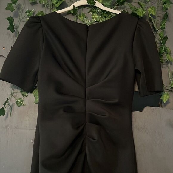 XSCAPE Black SCUBA Ruched NWT Size 16 - Picture 10 of 15